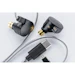 A product image of Moondrop CHU II DSP USB-C Dynamic Driver Wired IEM In-Ear Monitor Headphones