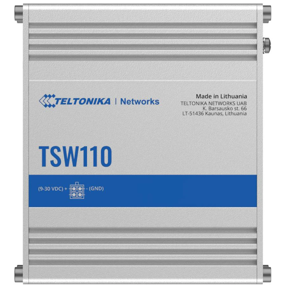 Teltonika TSW110 L2 Unmanaged Ethernet Switch