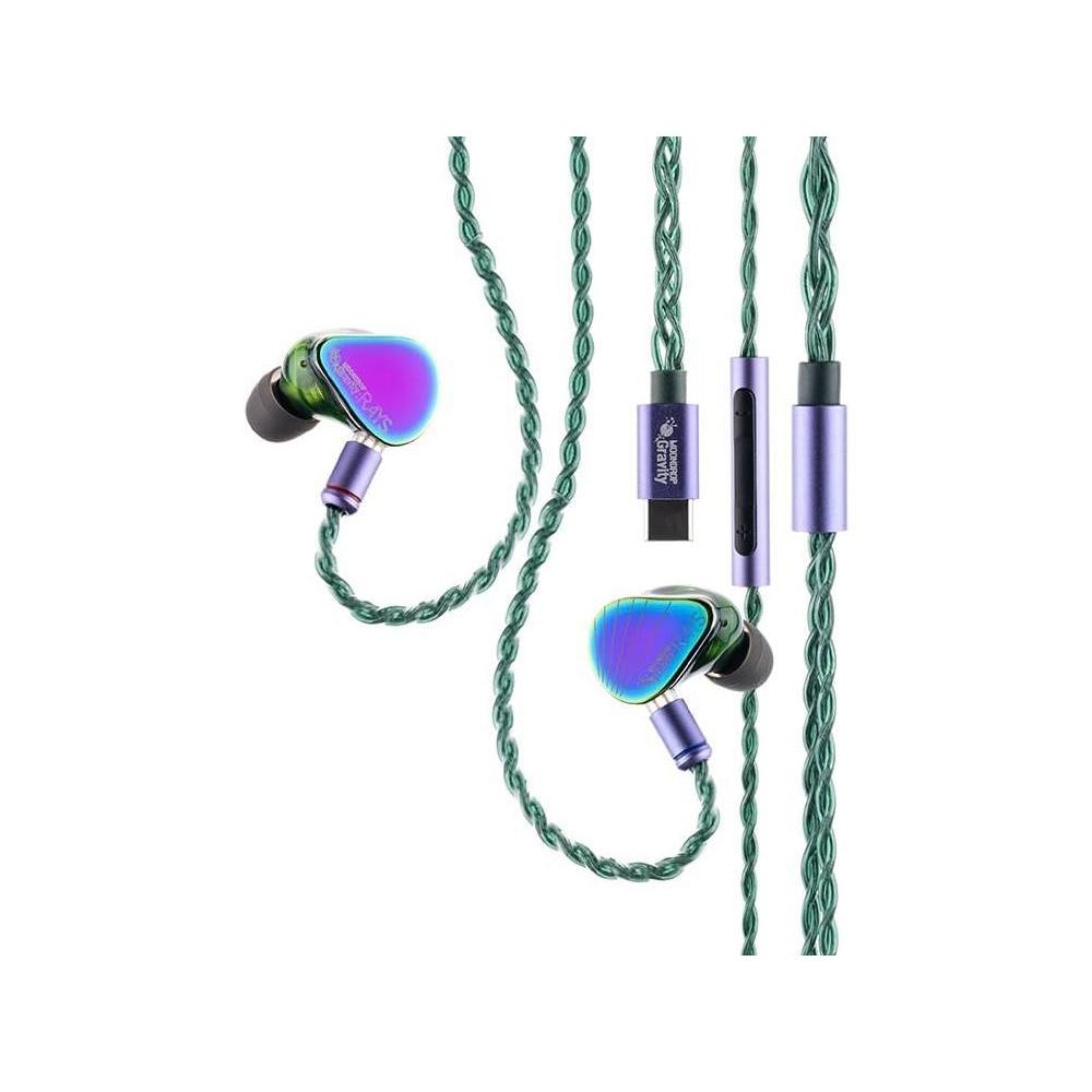 A large main feature product image of Moondrop RAYS Hybrid Driver Wired USB-C Pro Gaming IEM In-Ear Monitor Headphones with Mic