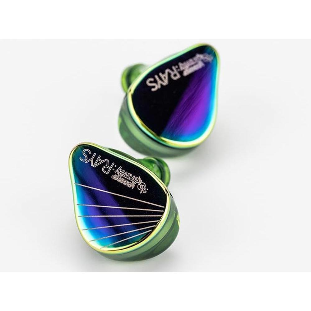 A large main feature product image of Moondrop RAYS Hybrid Driver Wired USB-C Pro Gaming IEM In-Ear Monitor Headphones with Mic