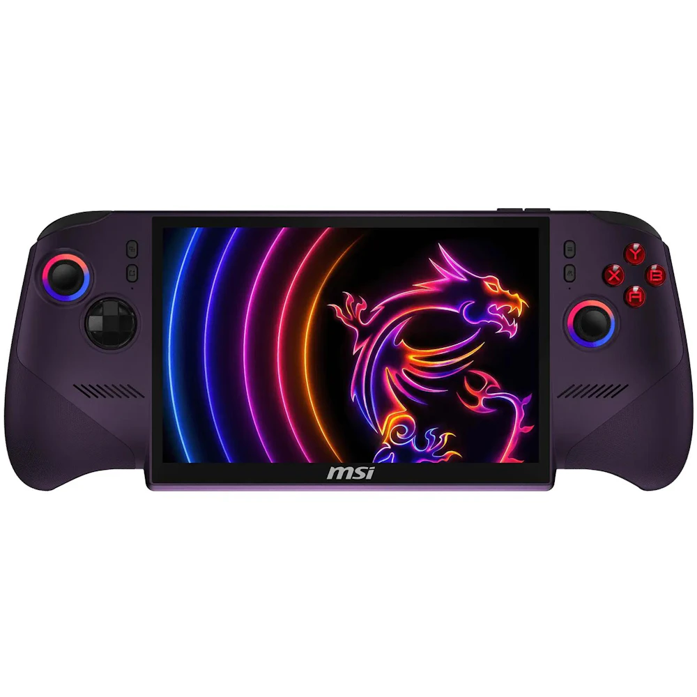 MSI Claw 8 EX AI+ (CG3EM) - 8" 120Hz, Arc G3 Extreme, 32GB/1TB - Win 11 Gaming Handheld (Void Purple)