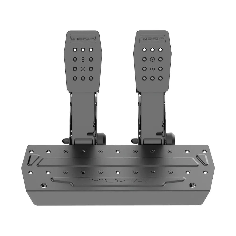 A large main feature product image of MOZA SRP2 Throttle & Brake Pedal Set