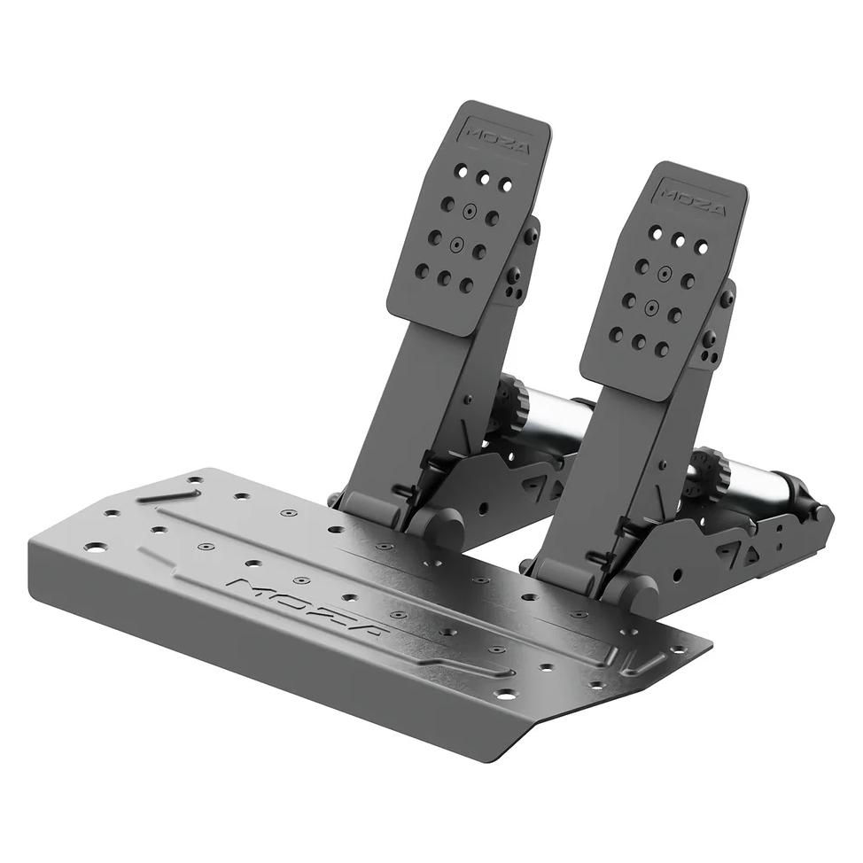 A large main feature product image of MOZA SRP2 Throttle & Brake Pedal Set