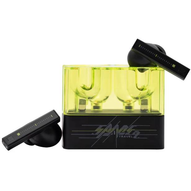 A large main feature product image of Moondrop Space Travel 2 TWS HiFi ANC Noise-Canceling Low-Latency Gaming Wireless Earphone (Green)