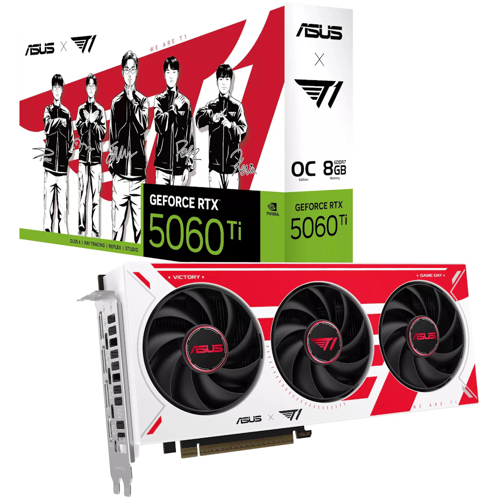 ASUS GeForce RTX 5060 Ti OC 8GB GDDR7 - T1 Edition