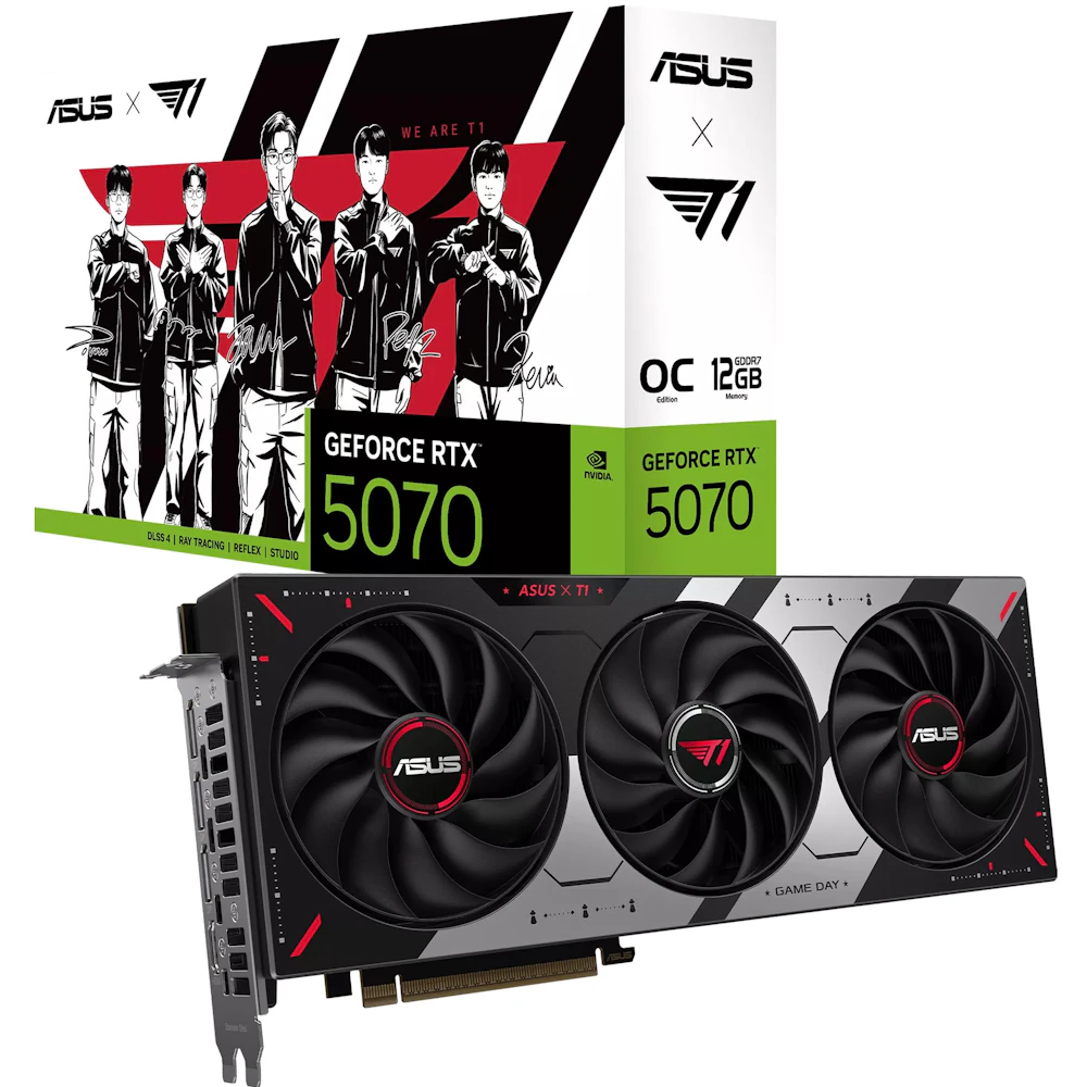 ASUS GeForce RTX 5070 OC 12GB GDDR7 - T1 Edition