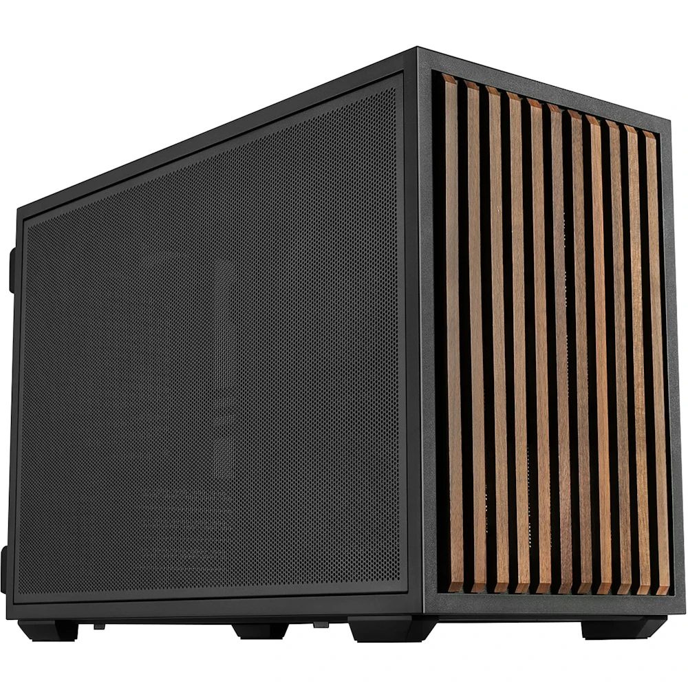 Lian Li DAN-B4 Wooden 21.3L Compact mATX Case (Black)