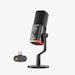 A product image of MAONO PD100W Wireless & USB Dynamic Microphone for Podcasting, Game Streaming (Desktop stand)