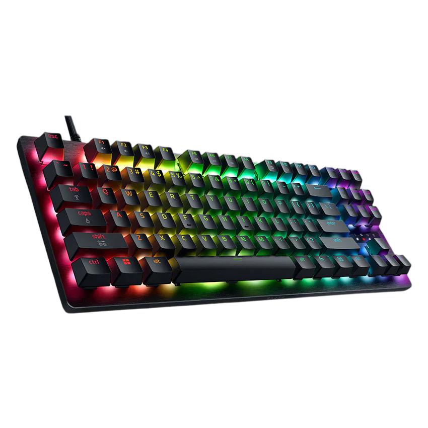 A large main feature product image of Razer Huntsman V3 Tenkeyless 8KHz - Analog Optical Esports Keyboard