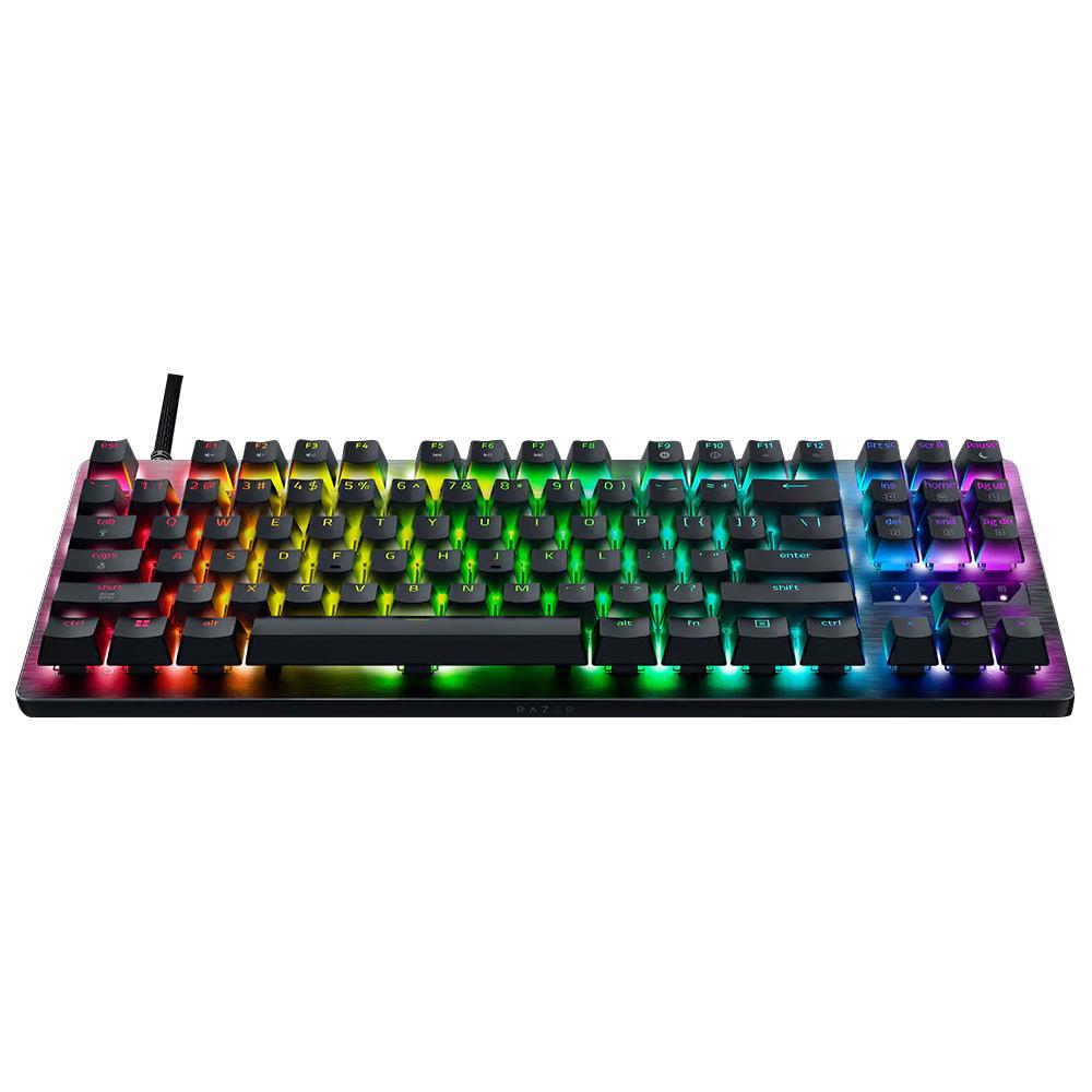 A large main feature product image of Razer Huntsman V3 Tenkeyless 8KHz - Analog Optical Esports Keyboard