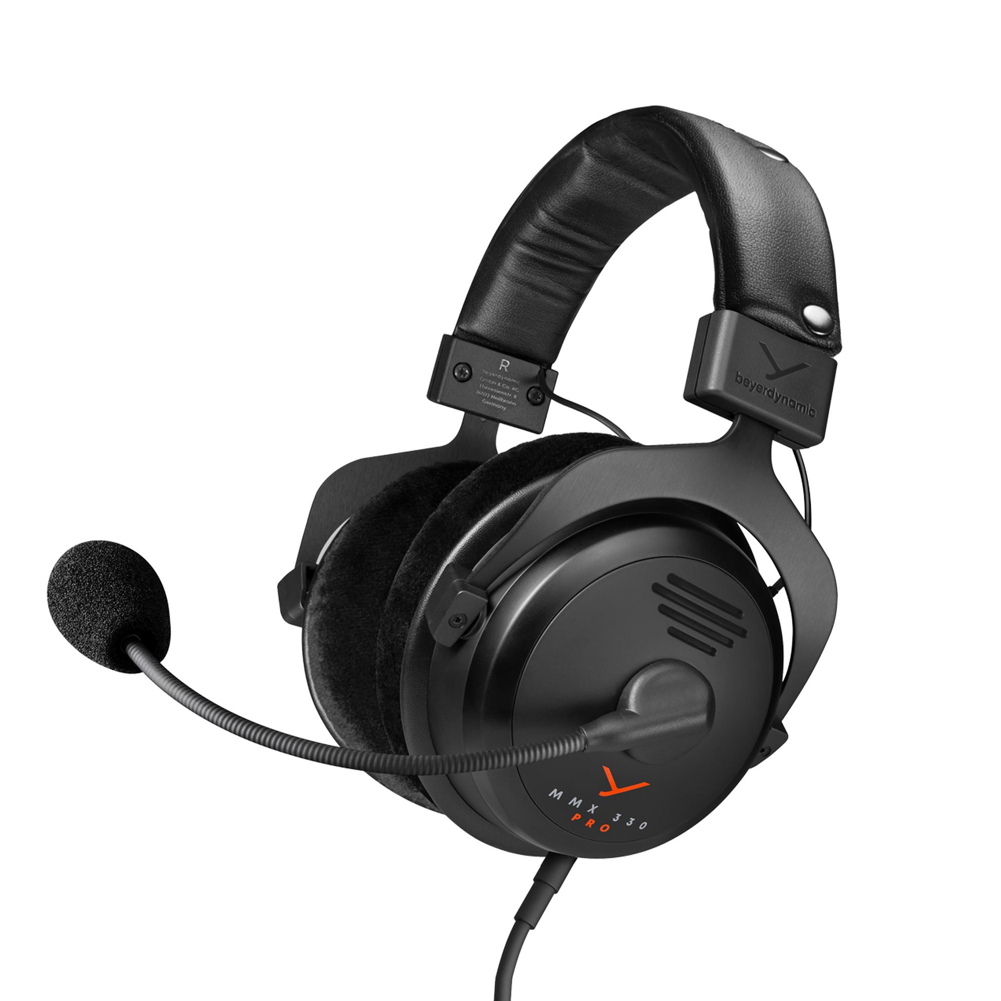 A large main feature product image of Beyerdynamic MMX 330 Pro Open Gaming Headset