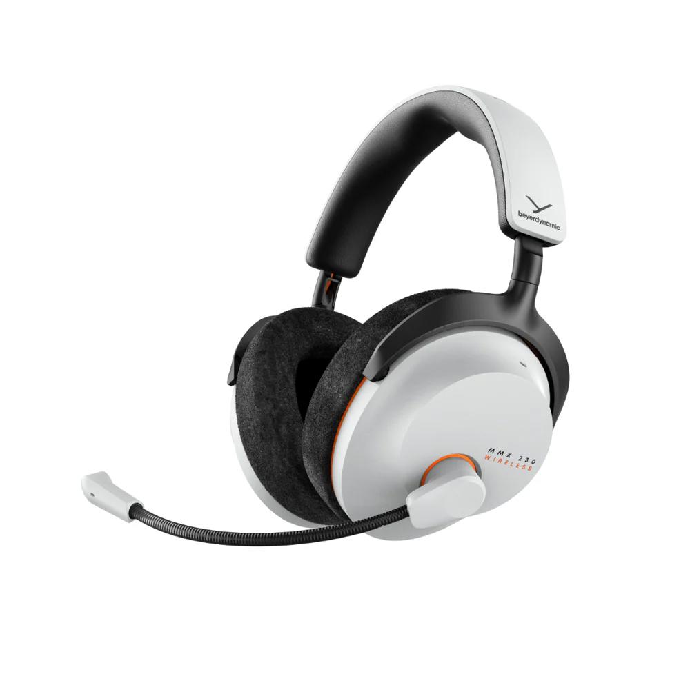 A large main feature product image of Beyerdynamic MMX 230 Wireless Gaming Headset - Arctic White