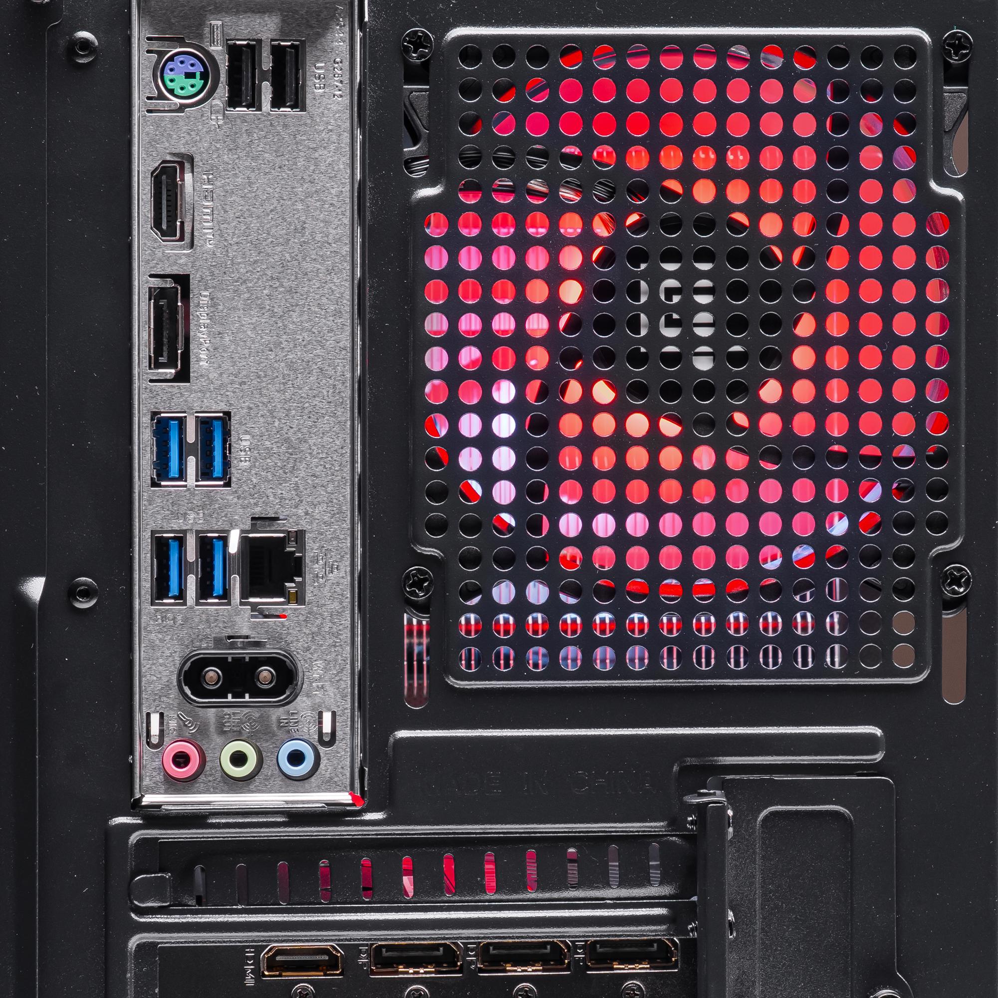 A large main feature product image of PLE Ace RTX 5060 Prebuilt Ready To Go Gaming PC
