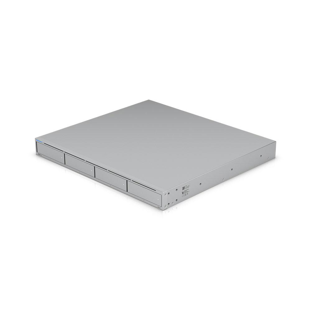 A large main feature product image of Ubiquiti UNAS Pro 4 1U Rack-mount 4-Bay NAS Server