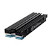 A product image of SilverStone TP07 Ultra-Slim Aluminium M.2 SSD Cooling Kit