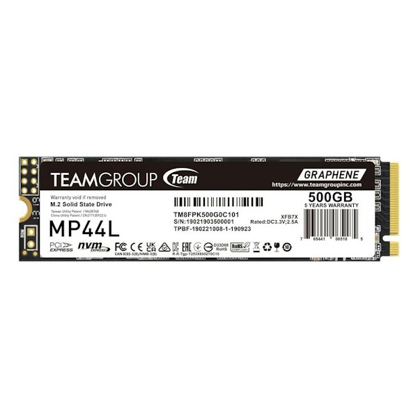 TeamGroup Team MP44L PCIe Gen4 NVMe M.2 SSD -