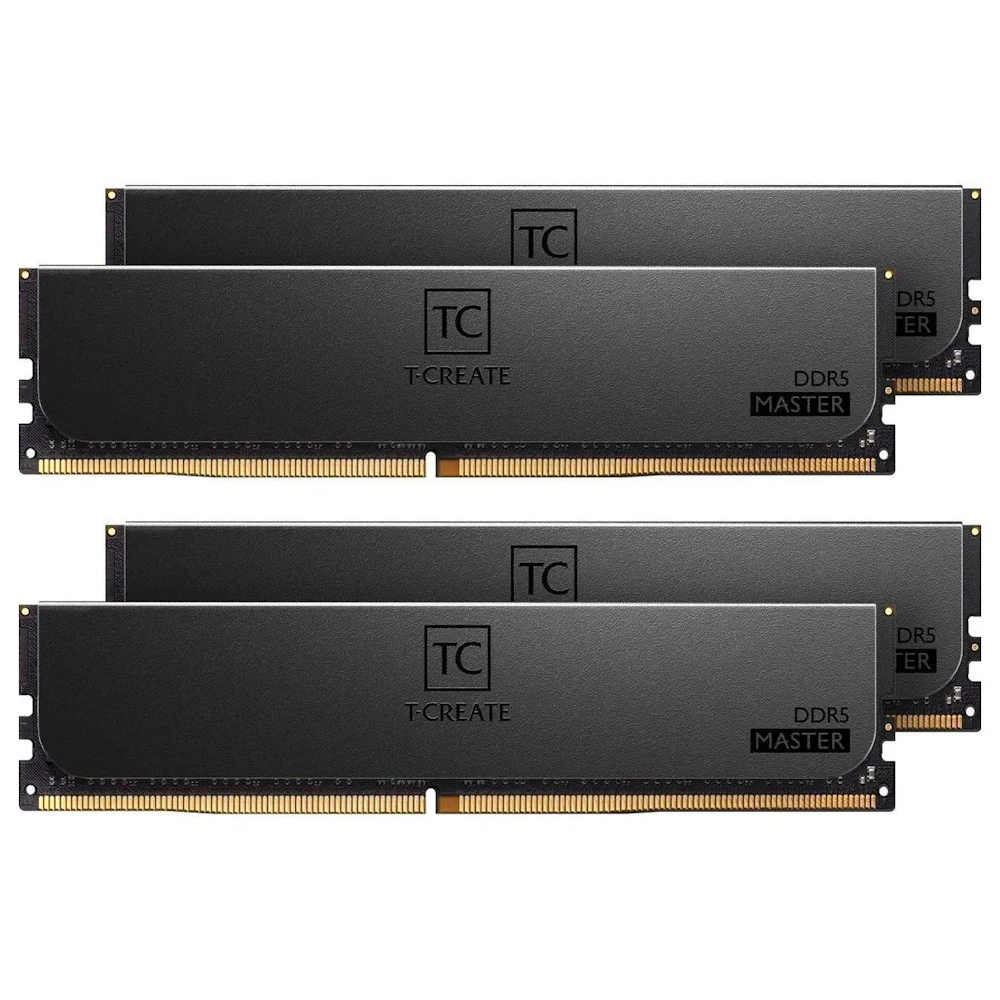 TeamGroup T-Create Master Workstation 64GB Kit (4x16GB) DDR5-6000 C32 ECC