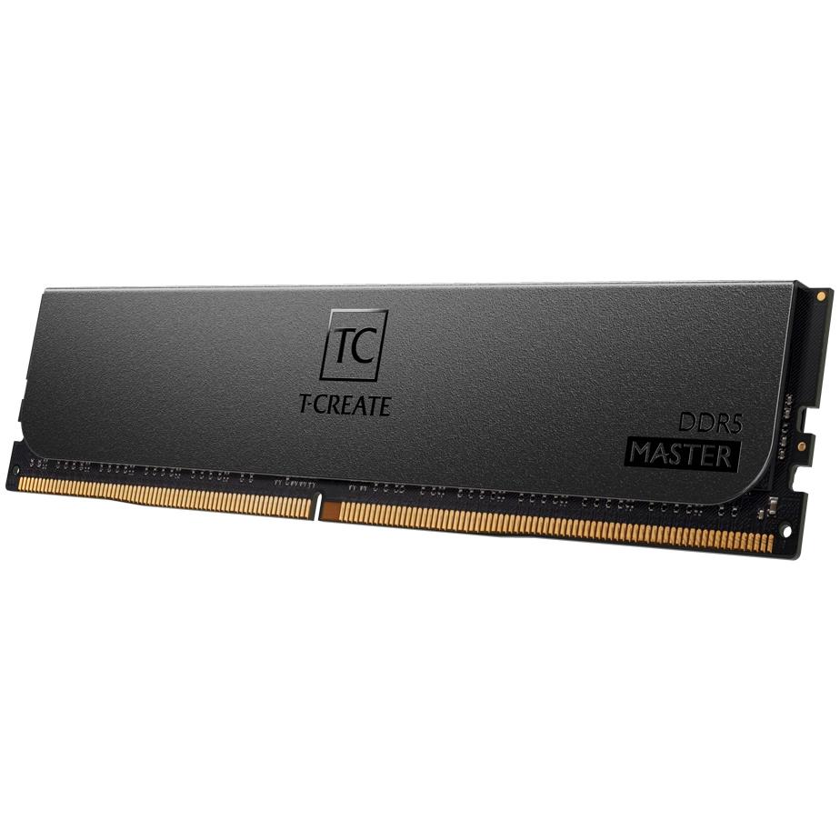 A large main feature product image of TeamGroup T-Create Master Workstation 384GB Kit (8x48GB) DDR5-6000 C30 ECC