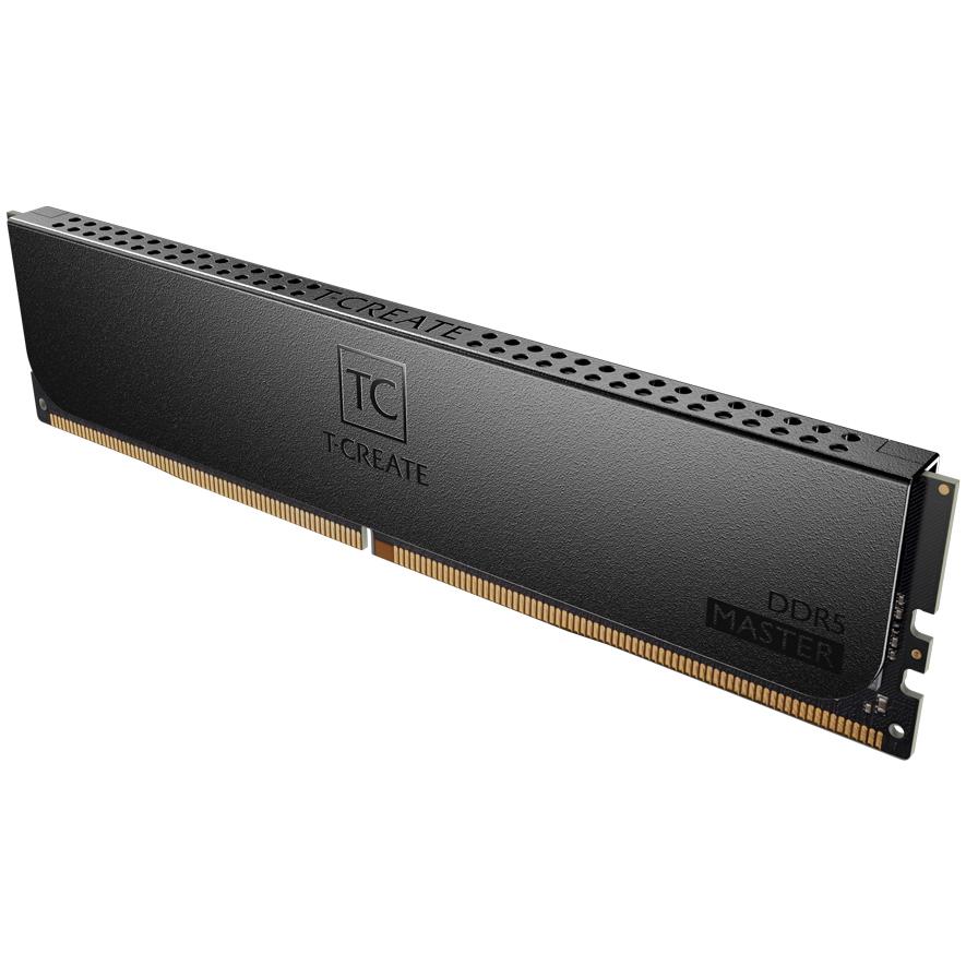 A large main feature product image of TeamGroup T-Create Master Workstation 384GB Kit (8x48GB) DDR5-6000 C30 ECC
