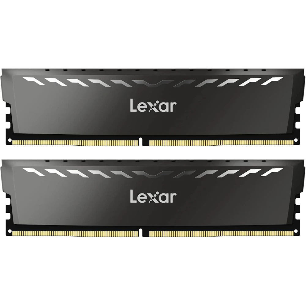 A large main feature product image of Lexar THOR 16GB Kit (2x8GB) DDR4-3200 C16
