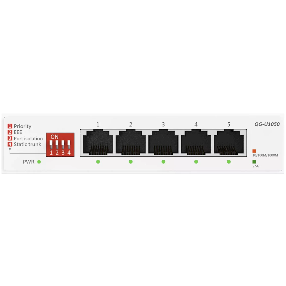 ASUS QG-U1050 5 Port 2.5G Unmanaged Switch