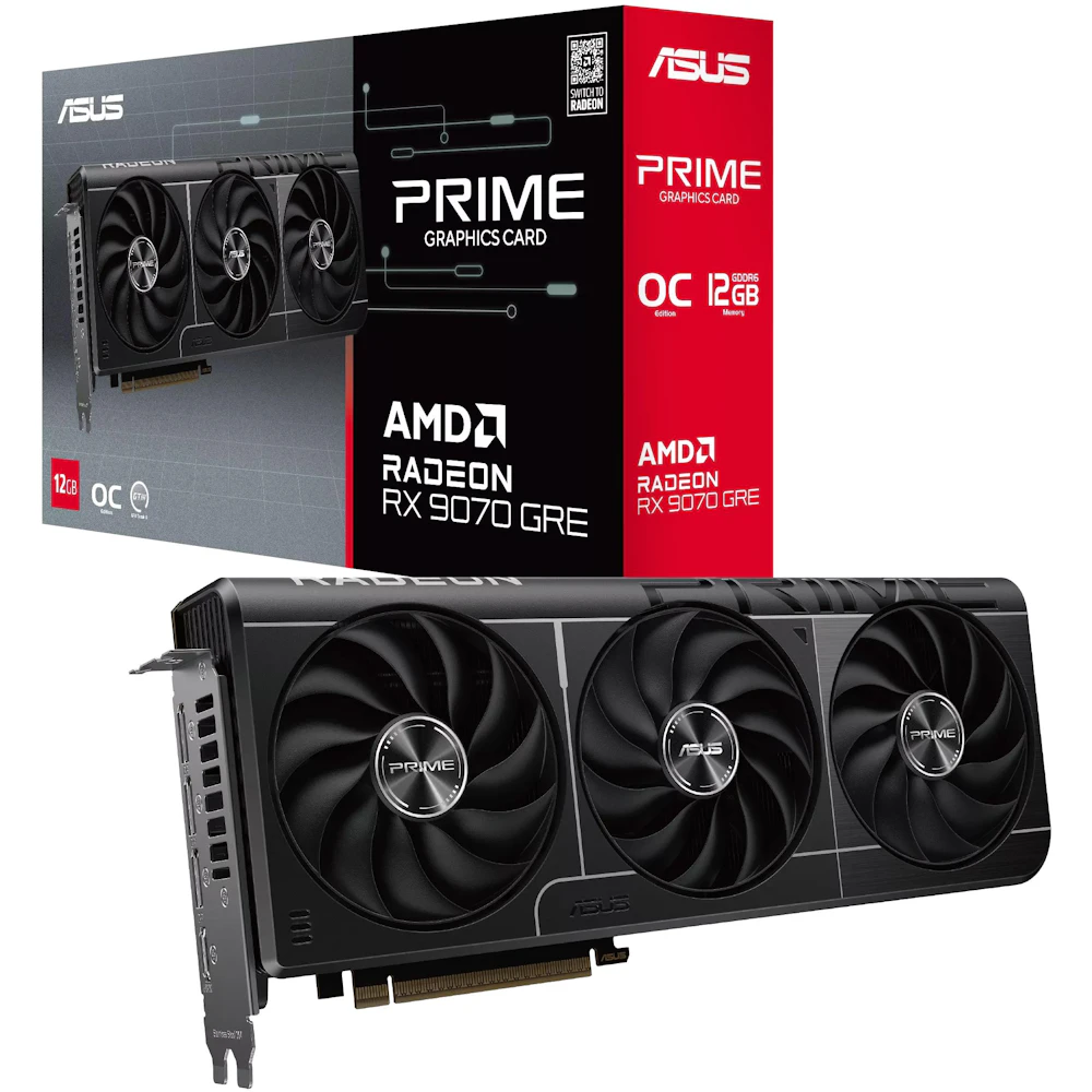 ASUS Radeon RX 9070 GRE EVO OC 12GB GDDR6