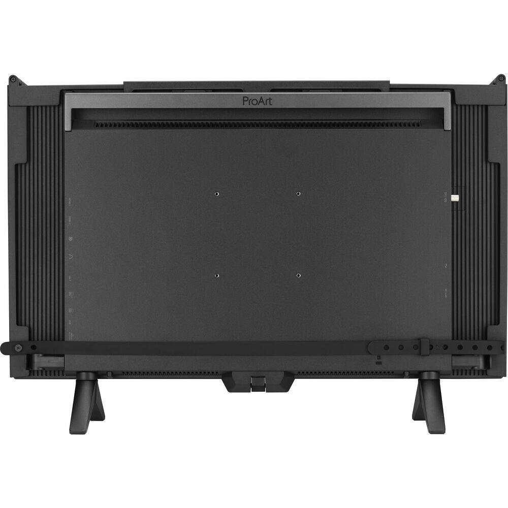 A large main feature product image of ASUS ProArt OLED PA32USD - 32" 4K 240Hz 0.1ms Professional Monitor w/ Monitor Hood