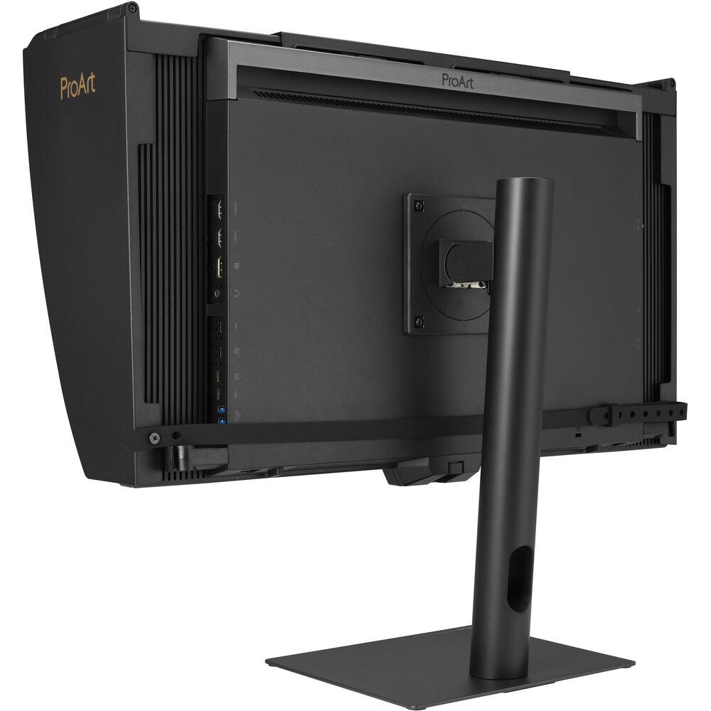 A large main feature product image of ASUS ProArt OLED PA32USD - 32" 4K 240Hz 0.1ms Professional Monitor w/ Monitor Hood