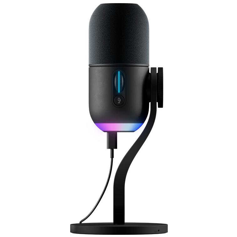 A large main feature product image of EX-DEMO Logitech G Yeti GX Dynamic USB Gaming Microphone with LIGHTSYNC RGB