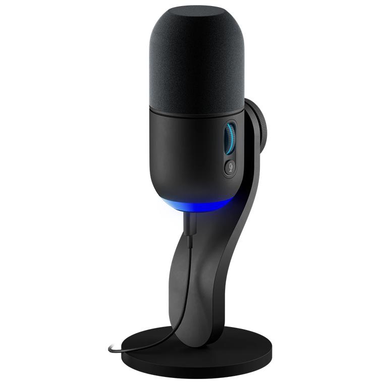 A large main feature product image of EX-DEMO Logitech G Yeti GX Dynamic USB Gaming Microphone with LIGHTSYNC RGB