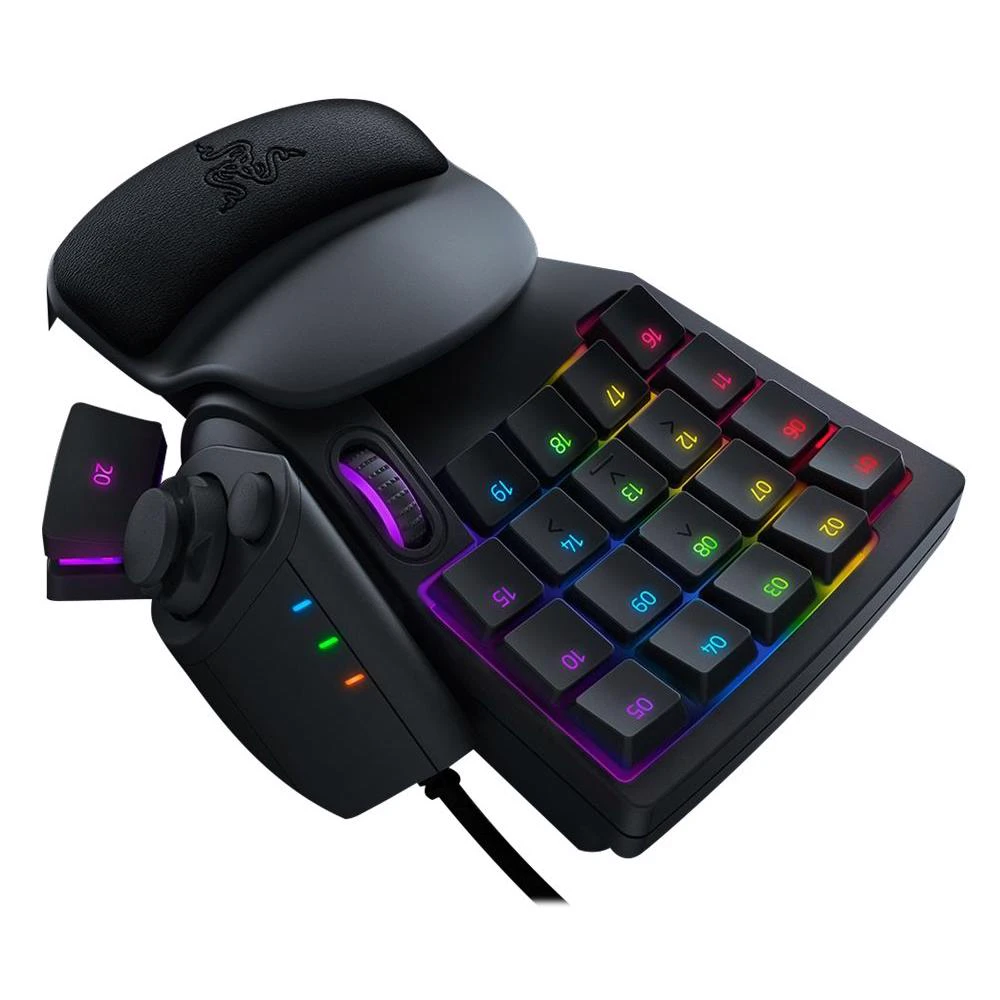 A large main feature product image of EX-DEMO Razer Tartarus Chroma V2 - USB Macro Gamepad (Mecha-Membrane Switch)