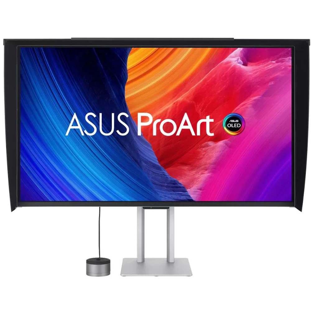ASUS ProArt QD-OLED PA32UCDMR-K -31.5" 4K 2160p 240Hz 0.1ms Professional Monitor w/ Monitor Hood & MCA02 Colorimeter