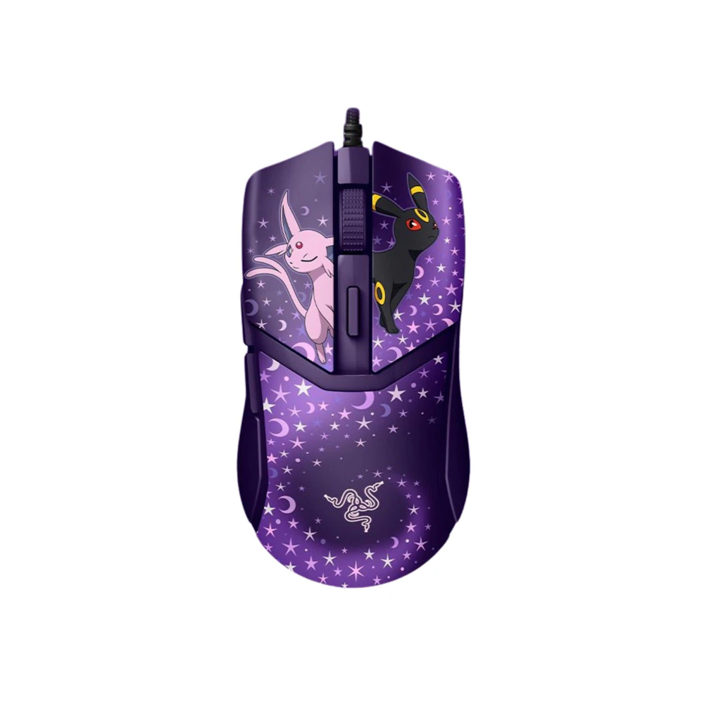 A large main feature product image of Razer Cobra - Customizable Gaming Mouse - Espeon/Umbreon Edition