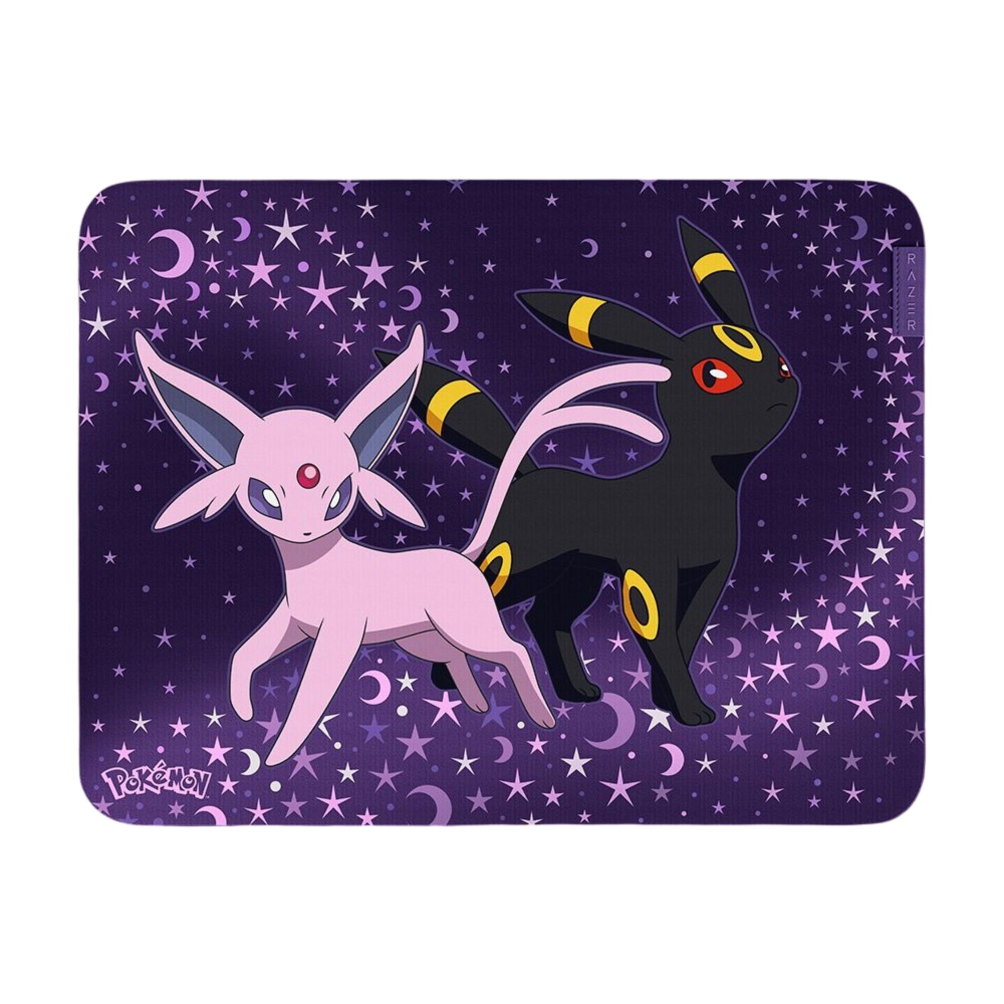 A large main feature product image of Razer Gigantus V2 - Soft Gaming Mouse Mat - M -  Espeon/Umbreon Edition