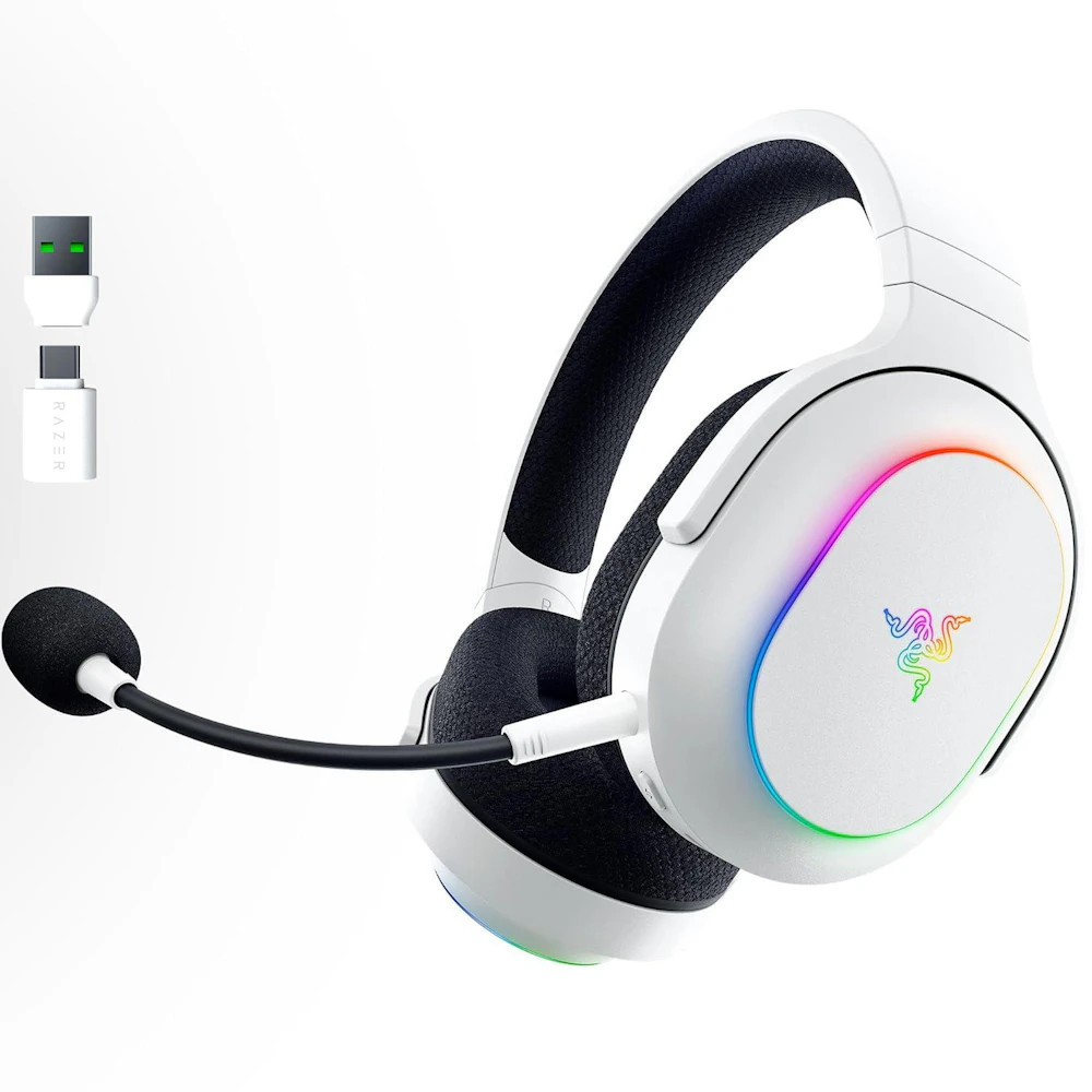 Razer Barracuda X Chroma - Wireless Multi-Platform Gaming and Mobile Headset - White