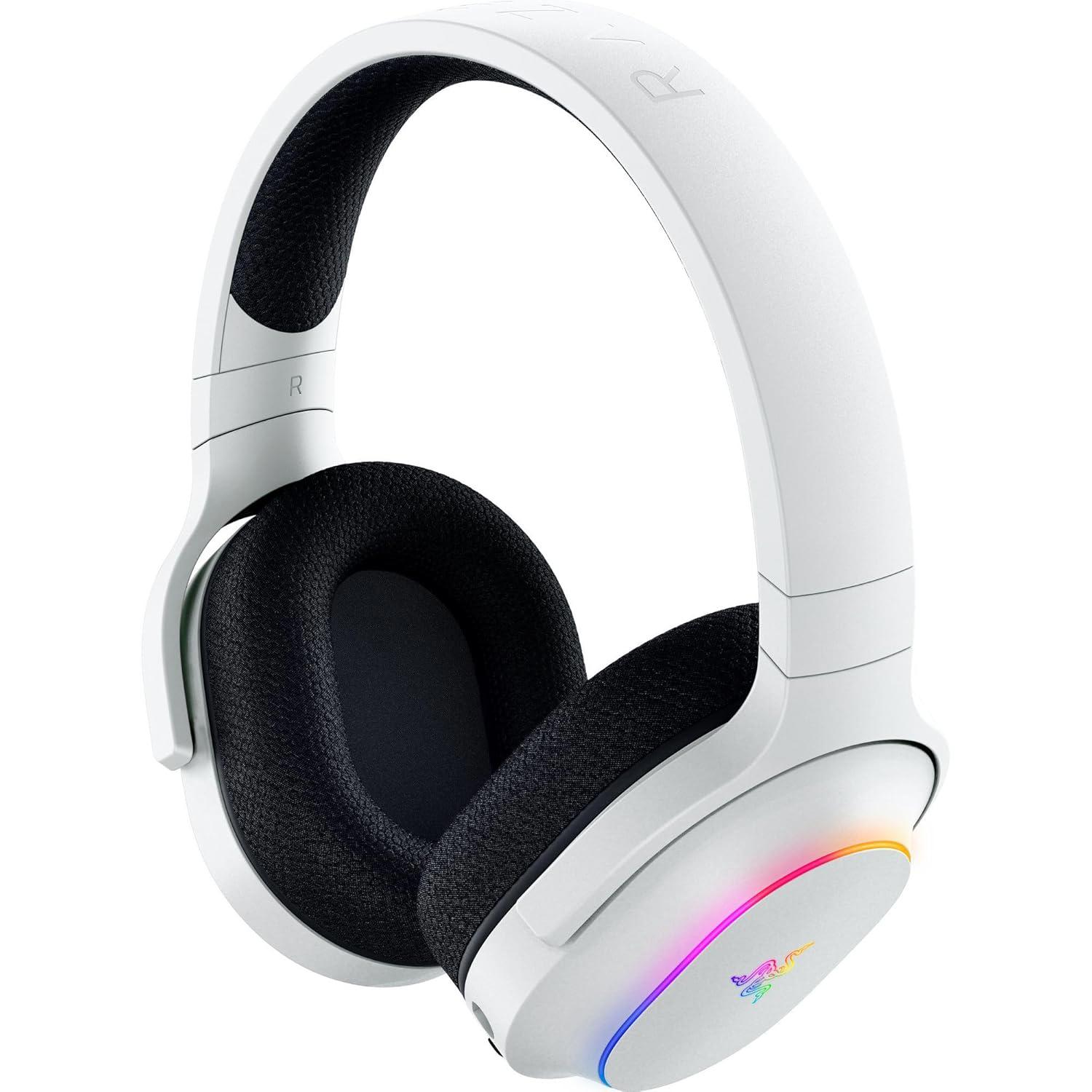 A large main feature product image of Razer Barracuda X Chroma - Wireless Multi-Platform Gaming and Mobile Headset - White