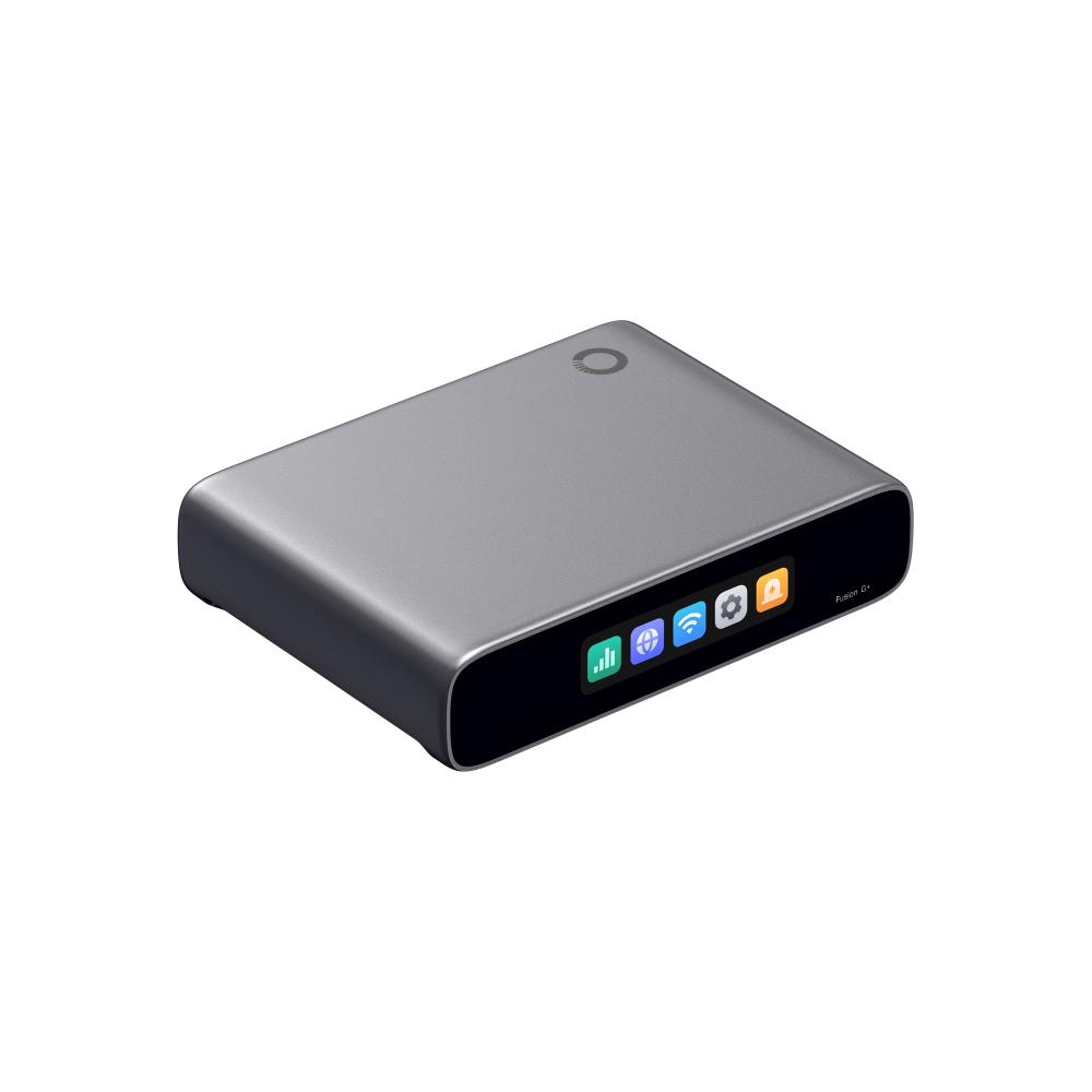 A large main feature product image of TP-Link Omada Fusion G+ 2.5GbE Gateway