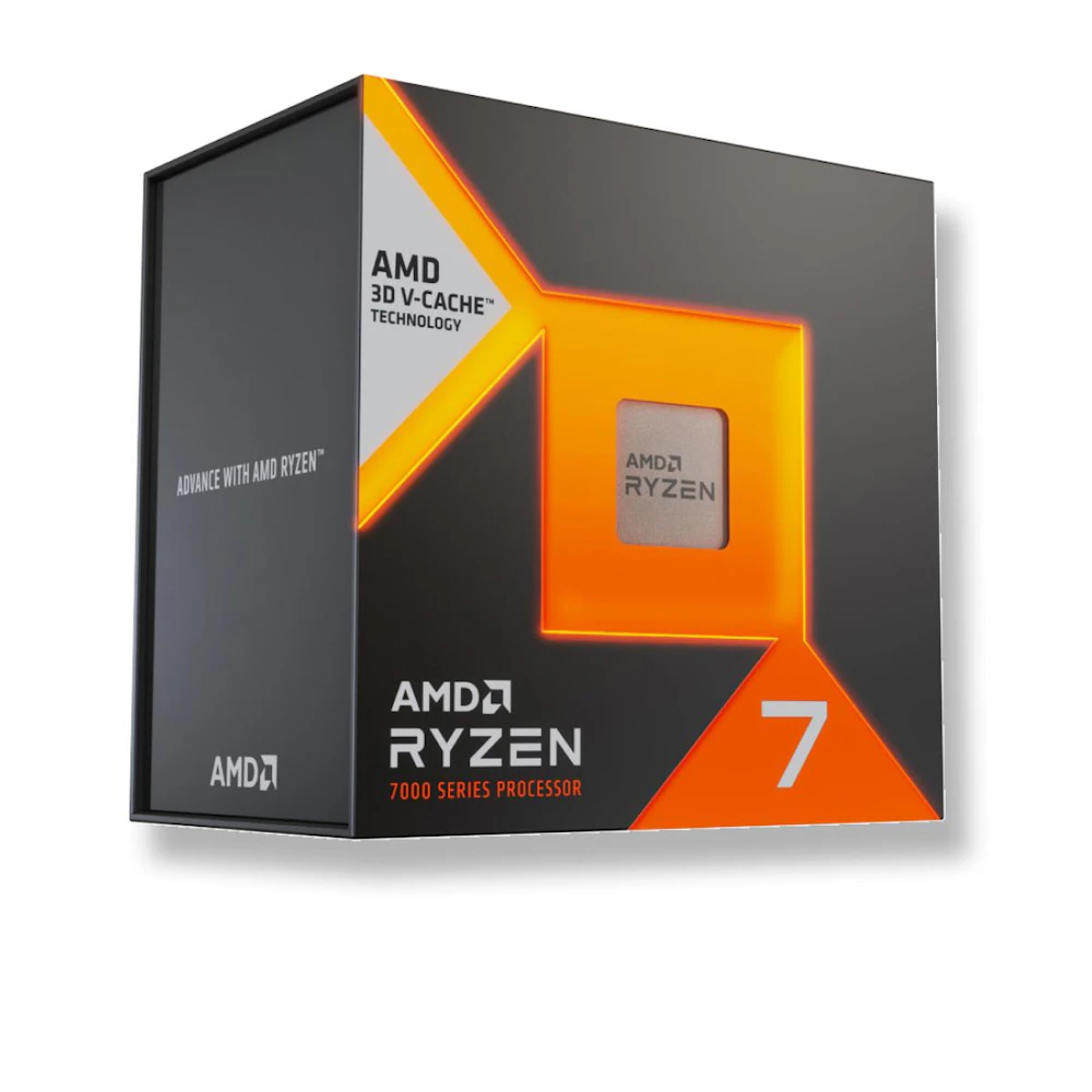 AMD Ryzen 7 7700X3D 8 Core 16 Thread Up to 4.5GHz AM5 - No HSF Retail Box