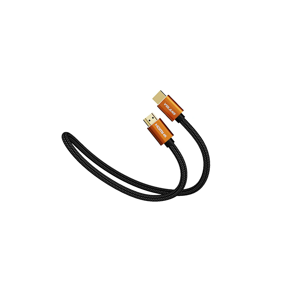 A large main feature product image of VOLANS Ultra 4K HDMI to HDMI Cable V2.0 - 1m