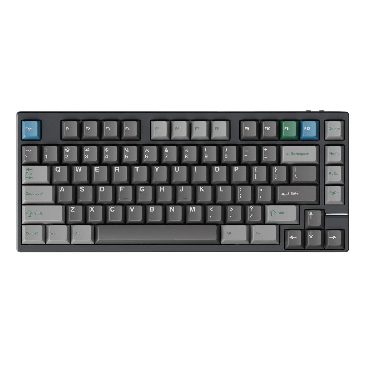 A large main feature product image of Qwertykeys x Neo Studio Neo75 Prebuilt Wireless Mechanical Keyboard (Anodized Black)