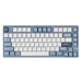 A product image of Qwertykeys x Neo Studio Neo75 Prebuilt Wireless Mechanical Keyboard (Anodized Slate Blue)