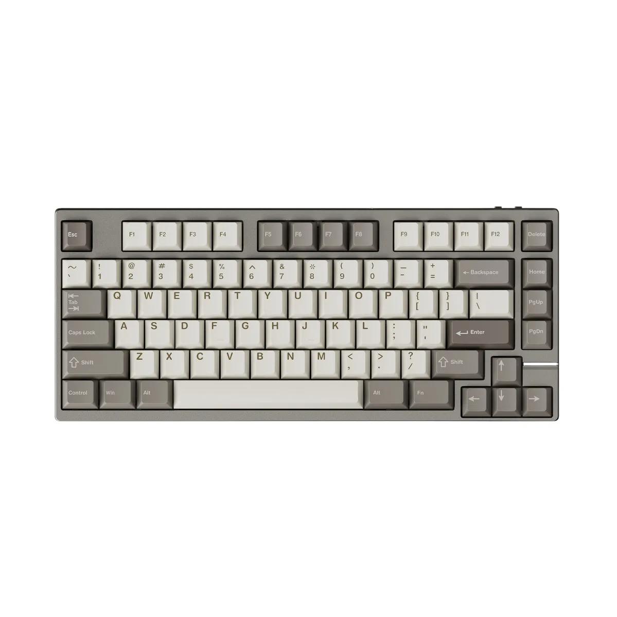 A large main feature product image of Qwertykeys x Neo Studio Neo75 Prebuilt Wireless Mechanical Keyboard (Anodized Taupe Grey)