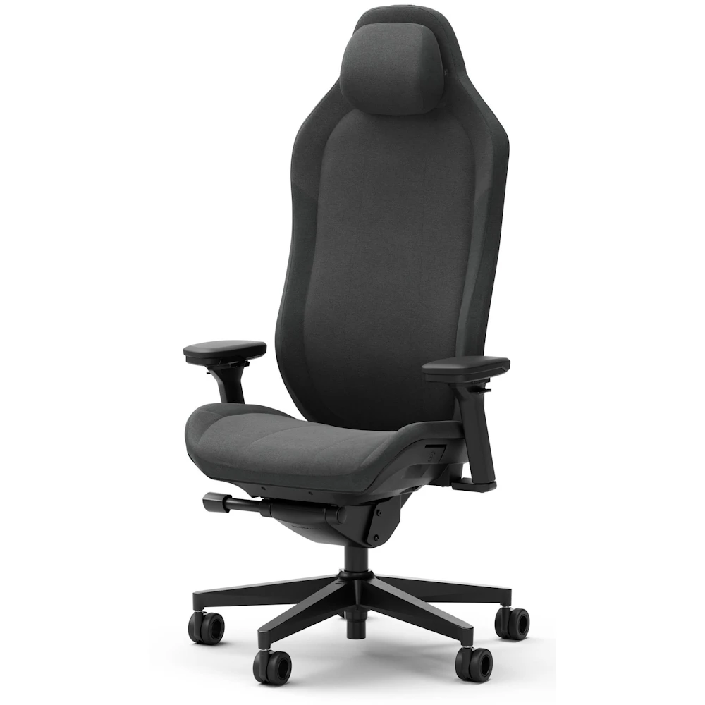 A large main feature product image of EX-DEMO Fractal Design Refine Gaming Chair (Fabric Dark)