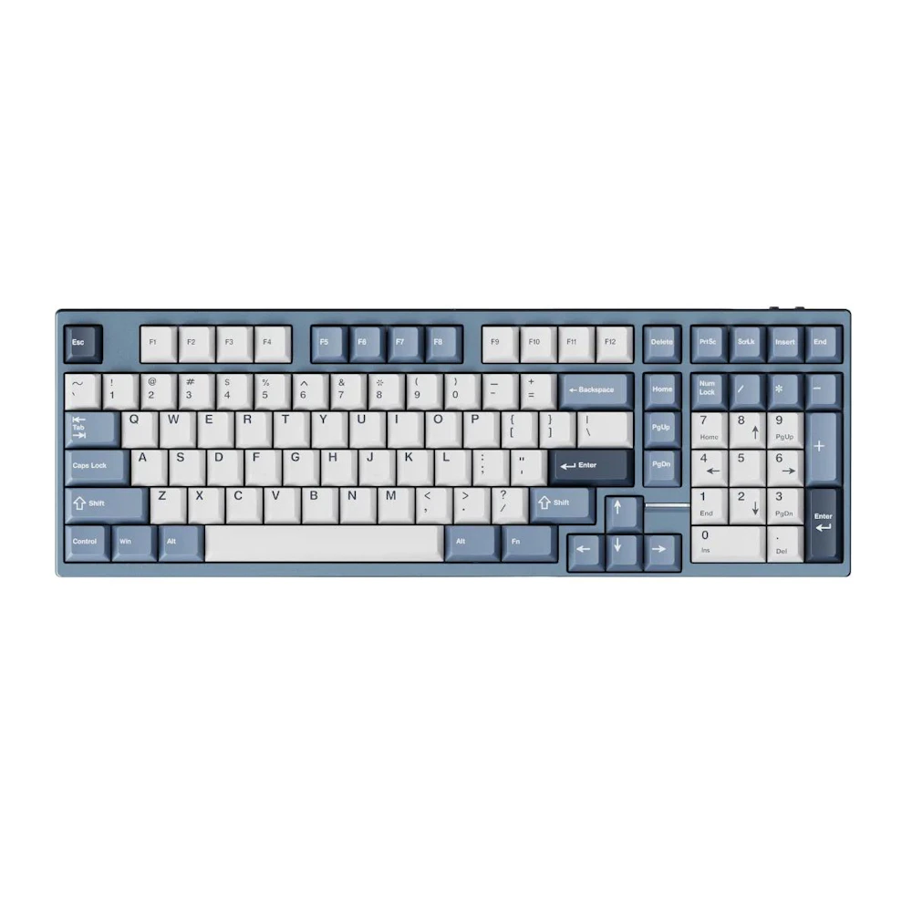 Qwertykeys x Neo Studio Neo98 Prebuilt Wireless Mechanical Keyboard (Anodized Slate Blue)