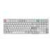 A product image of Qwertykeys x Neo Studio Neo98 Prebuilt Wireless Mechanical Keyboard (Spray-coated White)