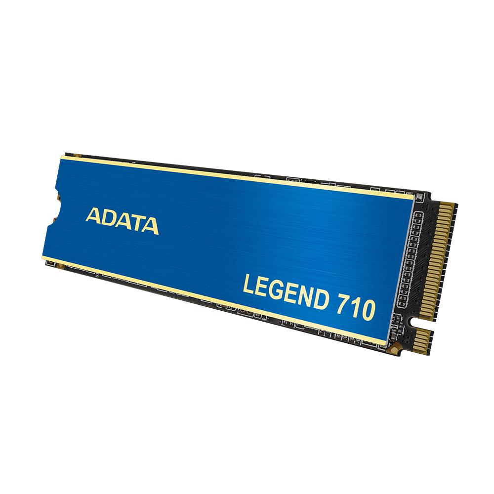 A large main feature product image of ADATA Legend 710 PCIe Gen3 NVMe M.2 SSD - 1TB