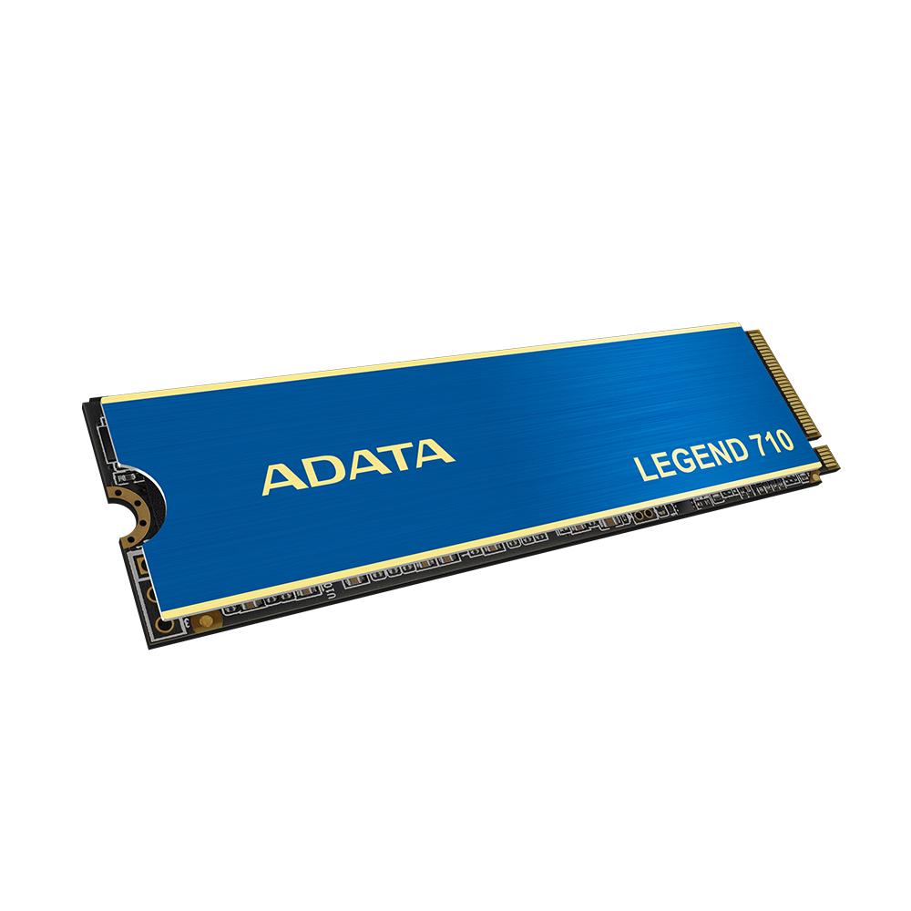 A large main feature product image of ADATA Legend 710 PCIe Gen3 NVMe M.2 SSD - 1TB