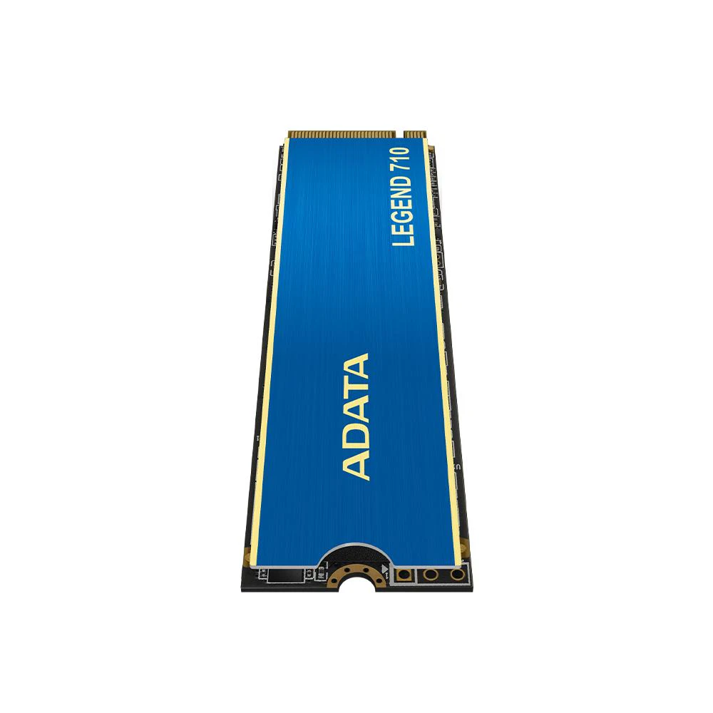 A large main feature product image of ADATA Legend 710 PCIe Gen3 NVMe M.2 SSD - 256GB