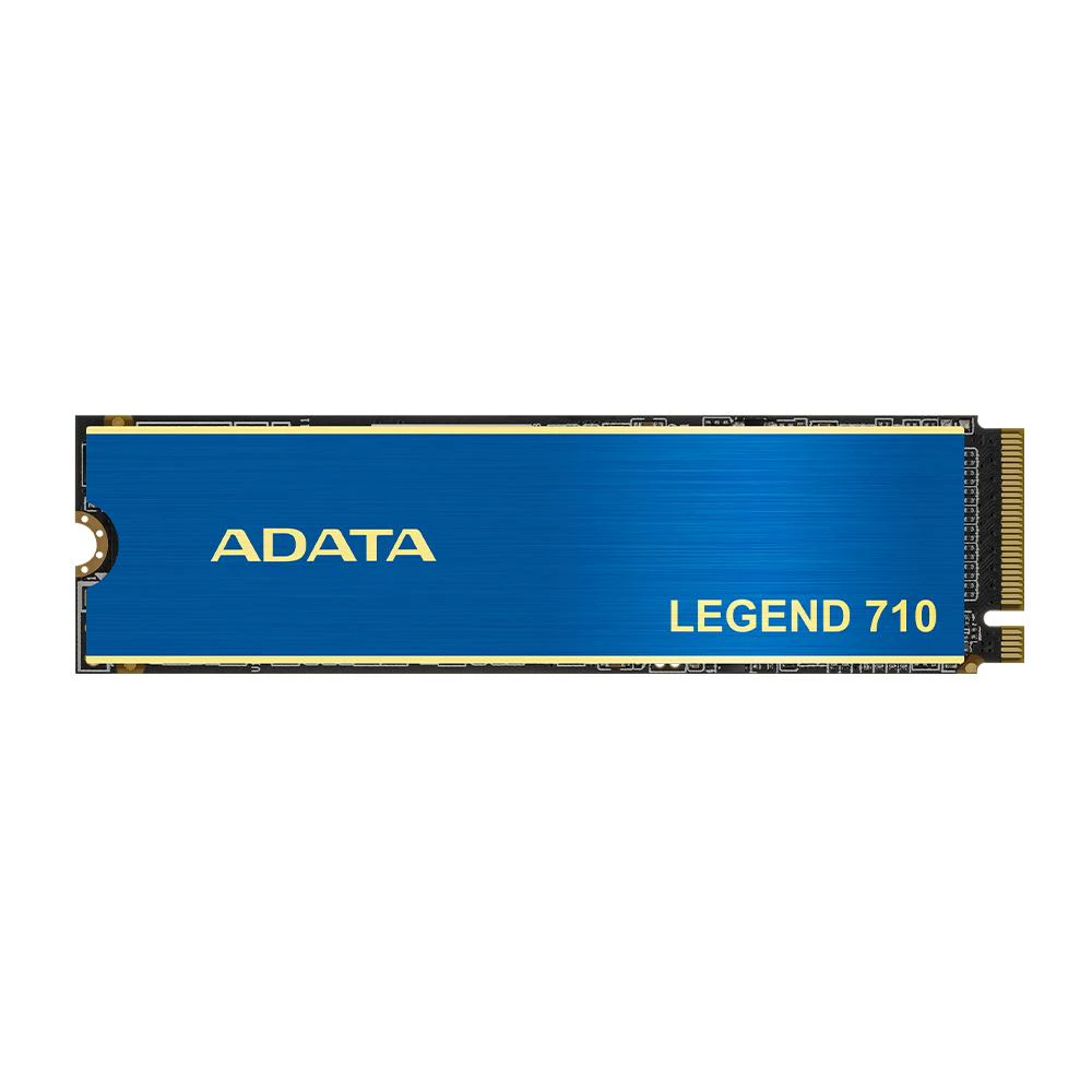 A large main feature product image of ADATA Legend 710 PCIe Gen3 NVMe M.2 SSD - 256GB