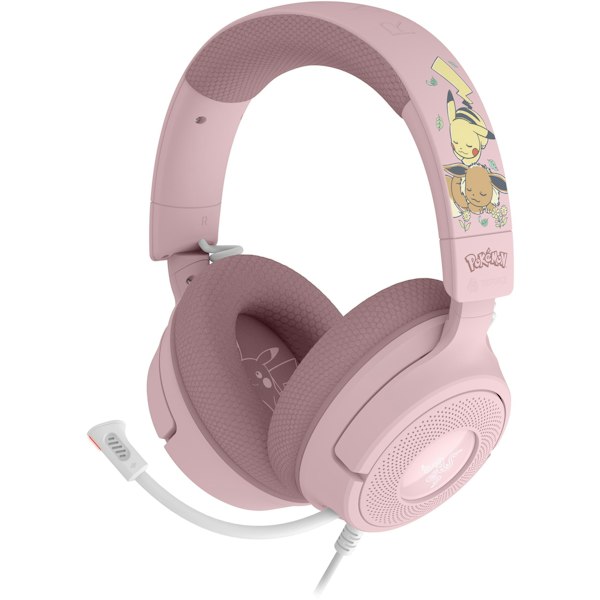 Razer Kraken V4 X - Wired Gaming Headset - Pokémon Pikachu/Eevee Edition